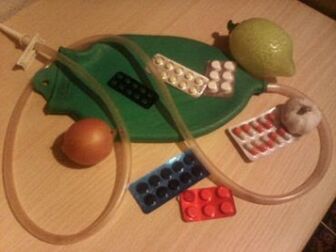 enema and drugs to remove parasites