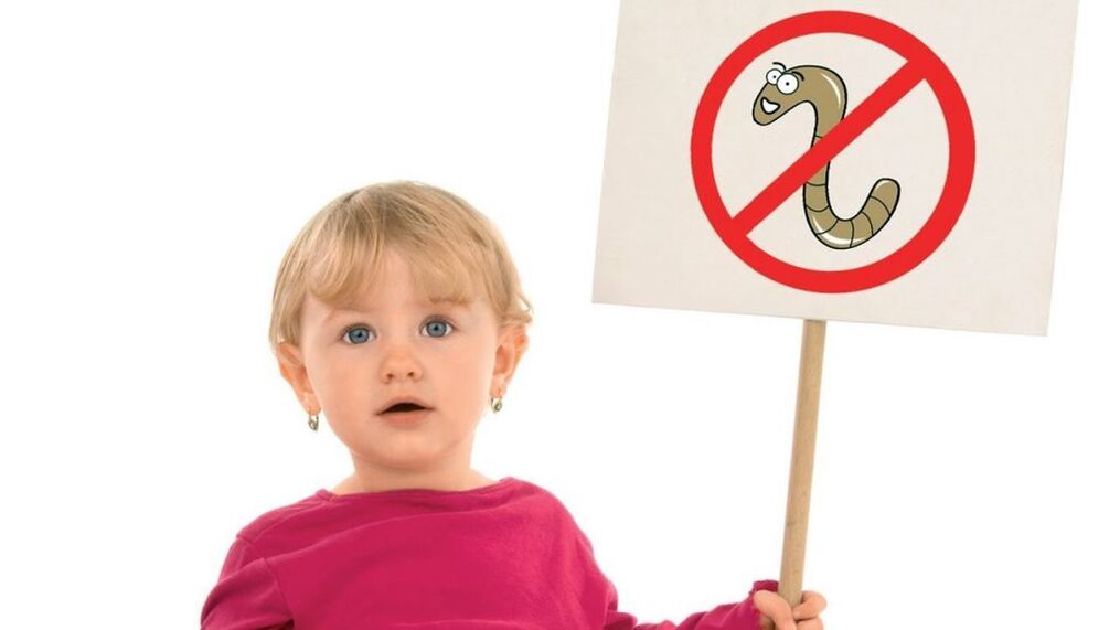 Children are most susceptible to worm infection