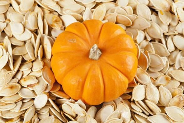 Pumpkin seeds will help in successfully cleansing the body of parasites