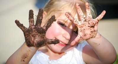 How to pull the worms in a child